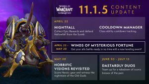 Patch 11.1.5 Goes Live on April 22 for The War Within